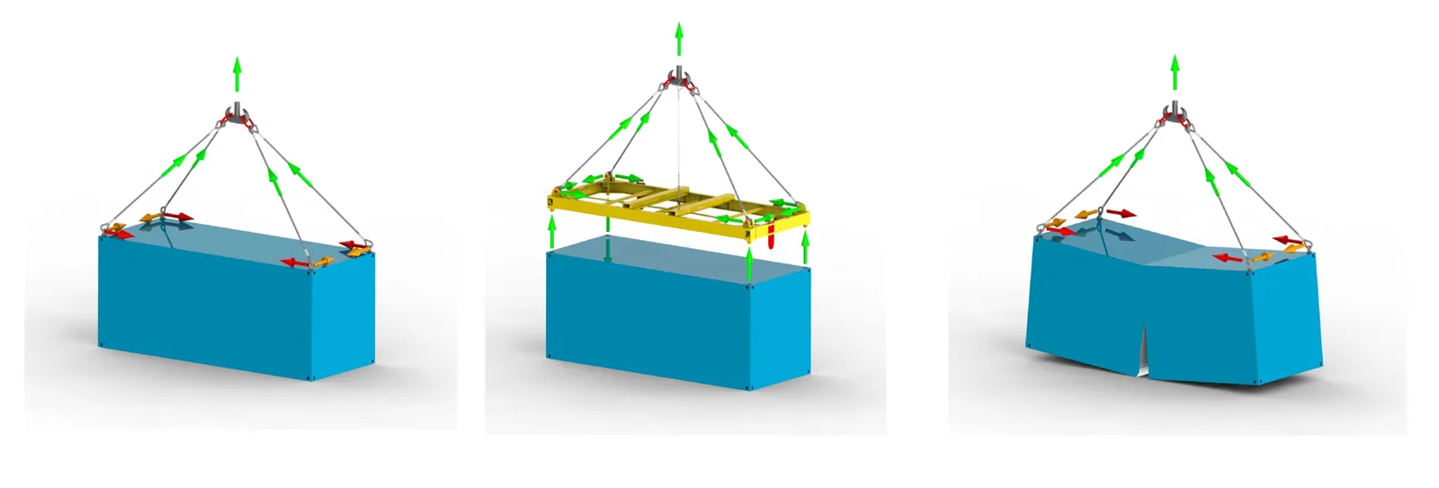 Lifting frame