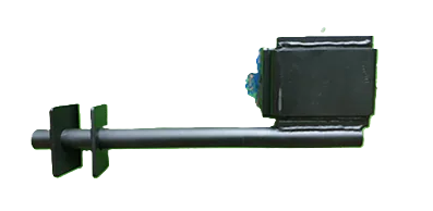 Lock rod handle isolator with crossbar