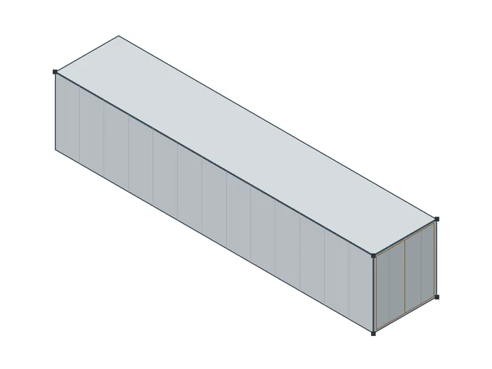 40' General Purpose isometric outline